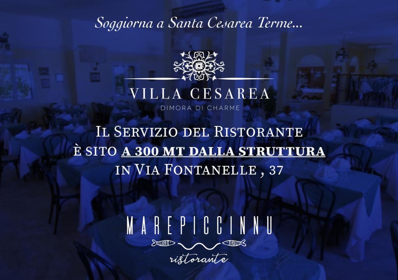 Villa Cesarea Dimora Di Charme ซานตา เชซาเรอา แตร์เม ภายนอก รูปภาพ